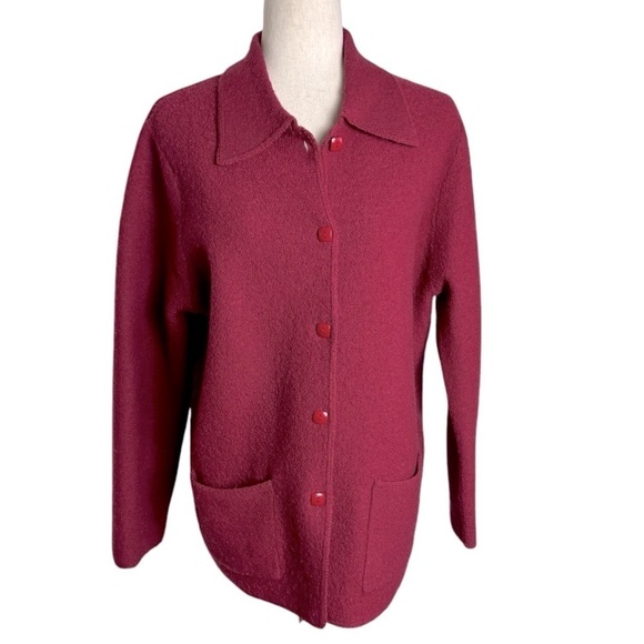 60’s Vintage Cherokee wool red jacket coat size S lagonlook - Picture 6 of 6